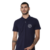 Jack & Jones Plain Polo – Classic Comfort & Everyday Style (Navy Blue)