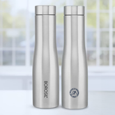 BOROSIL Hydra 1L Stainless Steel Water Bottle | Leak-Proof Design for Home & Office | Silver Finish