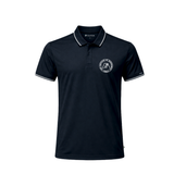 Turtle Oxford Polo – Lightweight Performance & Smart Style (Navy Blue)