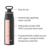 Borosil Hydra GoSports Stainless Steel Vacuum Flask | 1L