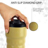 Cello Latte Flask – Stylish, Insulated & Travel-Friendly (350 ml, Mix Colour)