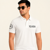 Unisex Polo T-Shirt _ HCM KYHP Program(Off White)