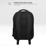 Urban Wolf Business Casual Laptop Backpack – Sleek, Functional & Water-Resistant (Black)