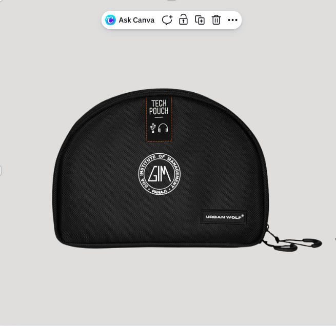 Urban Wolf Tech Nomal Pouch – Waterproof & Travel-Ready Organizer for Your Gadgets