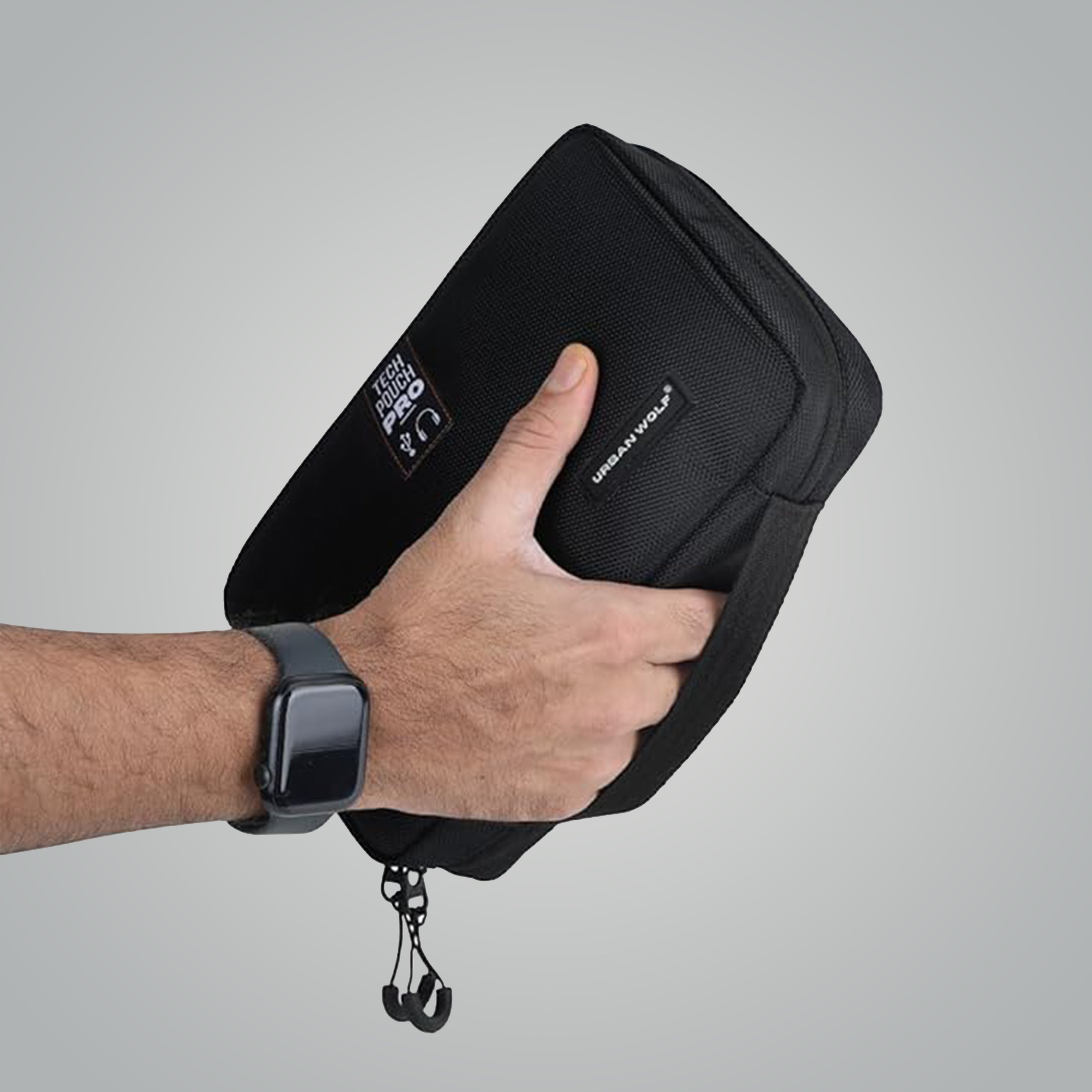 Urban Wolf Tech Pouch Pro – Waterproof & Travel-Ready Organizer for Your Gadgets