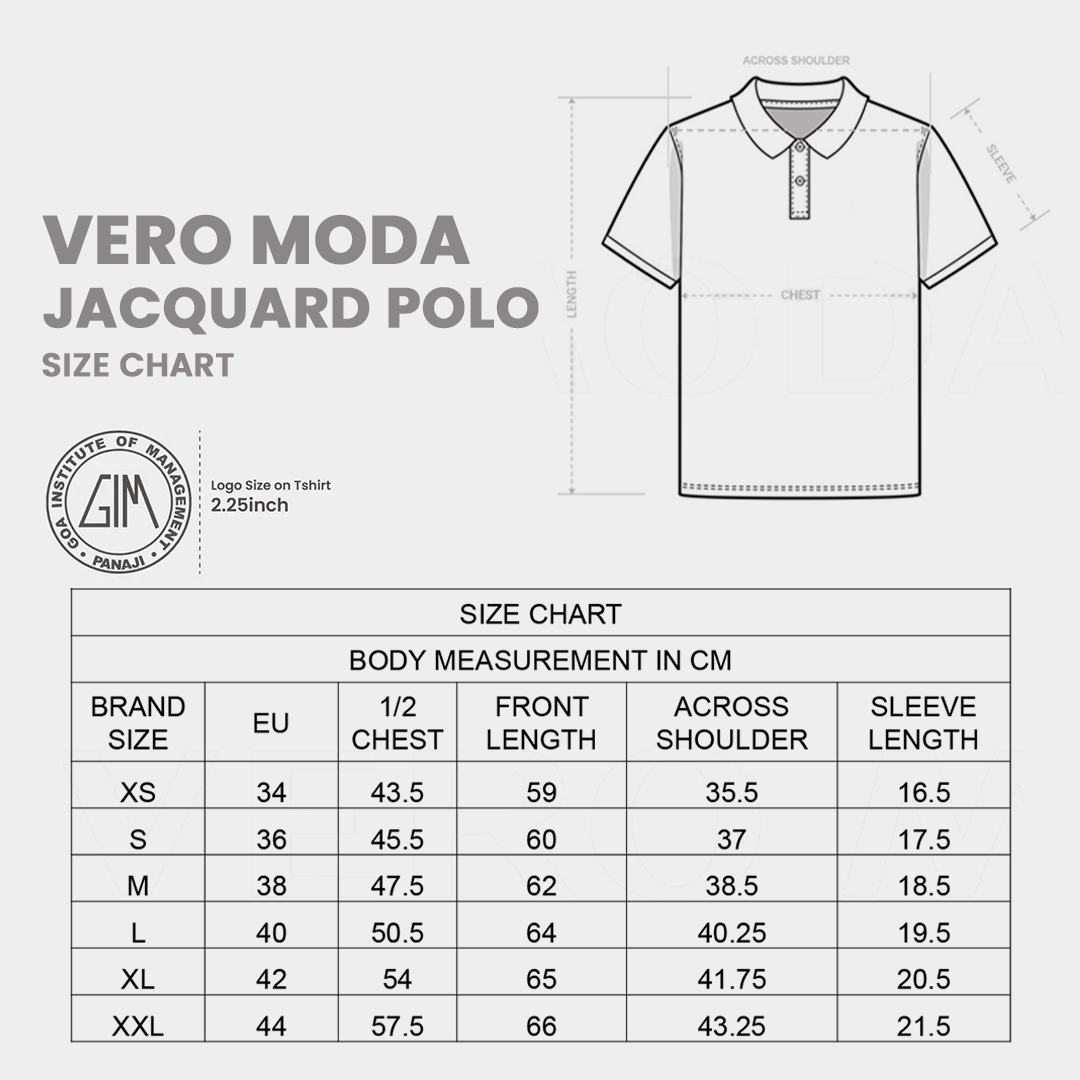 Vero Moda Jacquard Polo – White | Timeless Elegance & Comfort